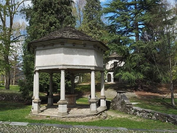 The Well, Sacred Mountain Of Orta, Lake Orta, Northern Italy, Unesco World Heritage Site