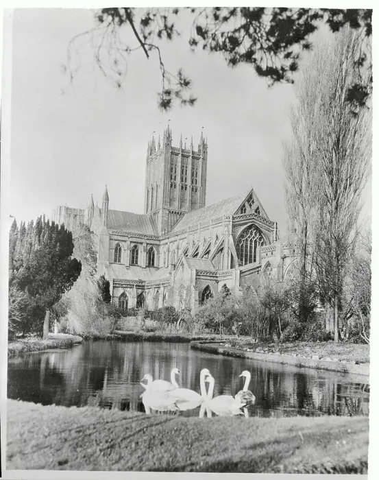 Framed Print : The Wells Cathedral Framed Print : The Wells Cathedral
