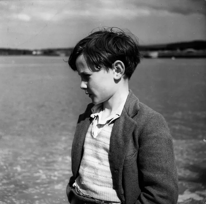 Framed Print : Welsh Boy. 1st September 1951: A young boy in the Welsh town of Conway Framed Print : Welsh Boy. 1st September 1951: A young boy in the Welsh town of Conway