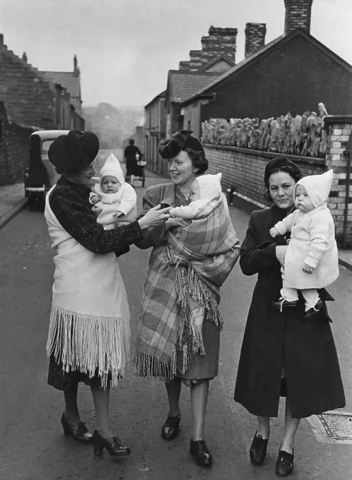 Framed Print : Welsh Mothers Framed Print : Welsh Mothers