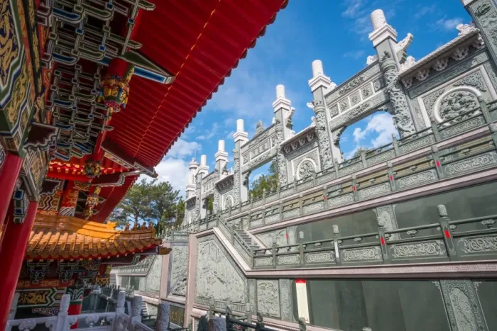 Framed Print : Wenwu temple at Sun Moon lake, Taiwan