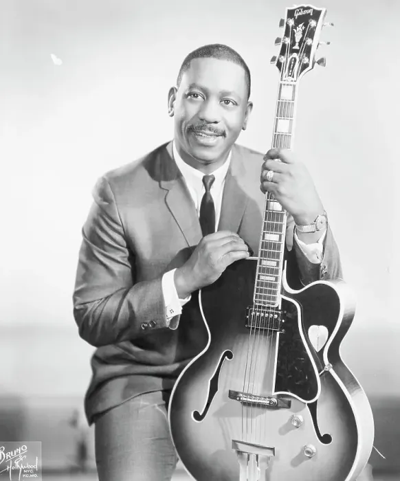 Framed Print : Wes Montgomery with Guitar Framed Print : Wes Montgomery with Guitar