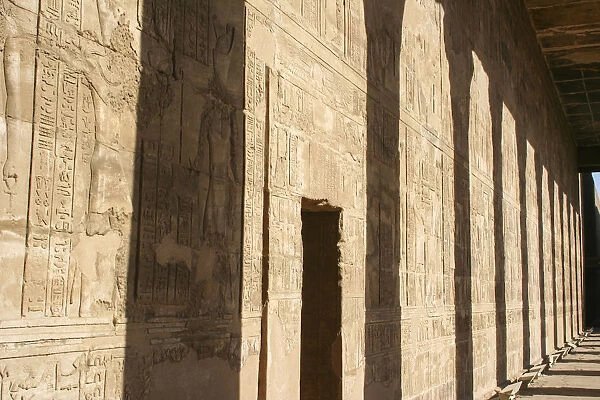 West Collonade at temple of Isis on Philae Island