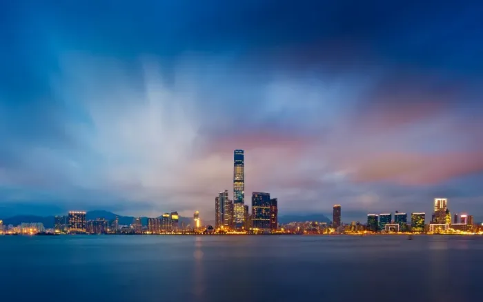 Framed Print : West Kowloon skyline Framed Print : West Kowloon skyline