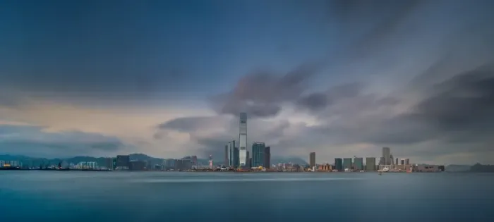 Framed Print : West Kowloon skyline Framed Print : West Kowloon skyline
