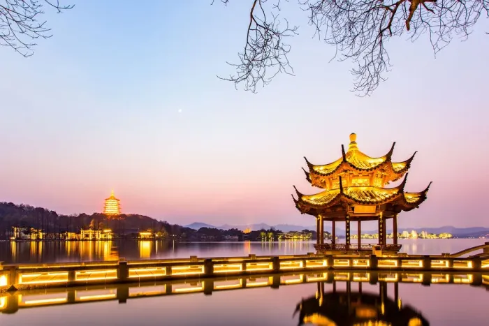 Framed Print : west lake. The west lake of Hangzhou Framed Print : west lake. The west lake of Hangzhou