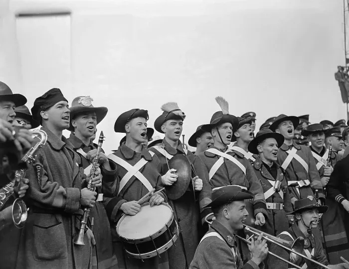 Framed Print : West Point Cadets Enjoying Their Thanksgiving Day Festivities Framed Print : West Point Cadets Enjoying Their Thanksgiving Day Festivities