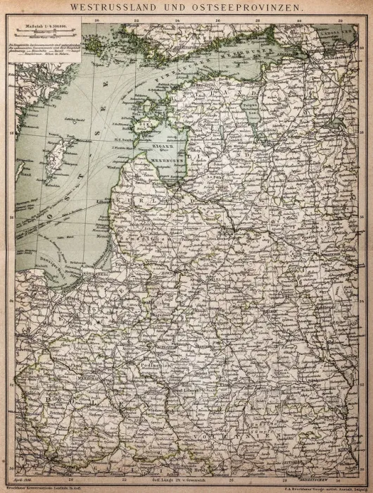 Framed Print : West Russia and Baltic provinces Framed Print : West Russia and Baltic provinces