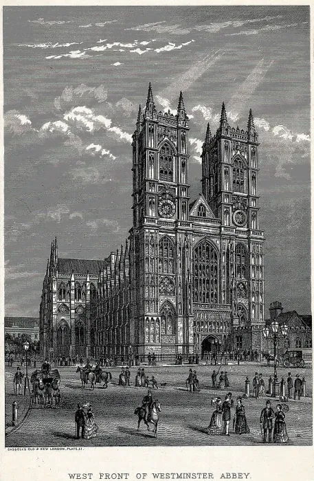 Framed Print : West Front Of Westminster Abbey Framed Print : West Front Of Westminster Abbey