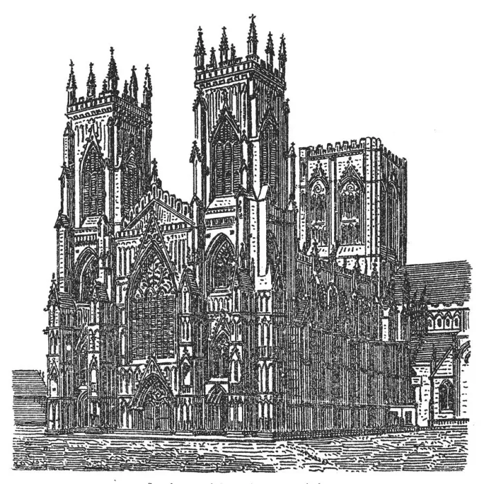 Framed Print : West Front of York Minster Framed Print : West Front of York Minster