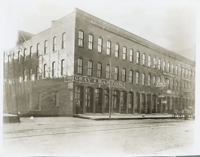 Framed Print : Western Electric Office Building Framed Print : Western Electric Office Building