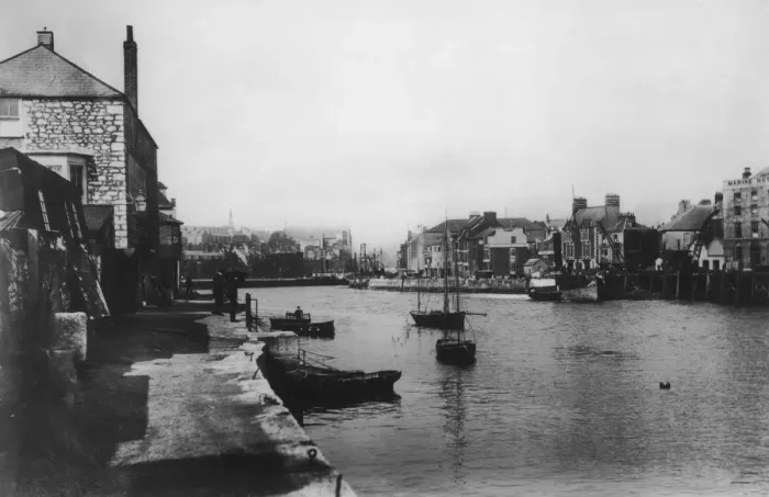 Framed Print : Weymouth Harbour Framed Print : Weymouth Harbour