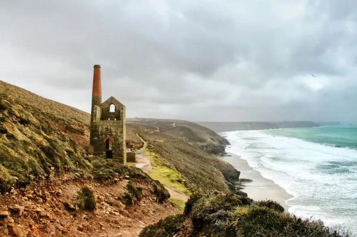 Framed Print : Wheal Coates abandoned tin mine Framed Print : Wheal Coates abandoned tin mine