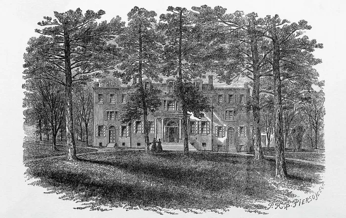 Framed Print : Wheatland Estate Of President Buchanan Framed Print : Wheatland Estate Of President Buchanan