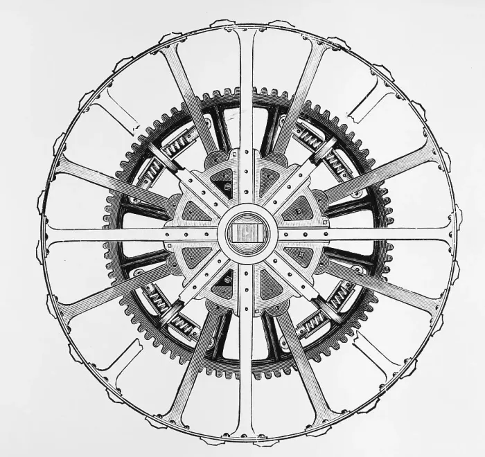Framed Print : Wheel Engraving