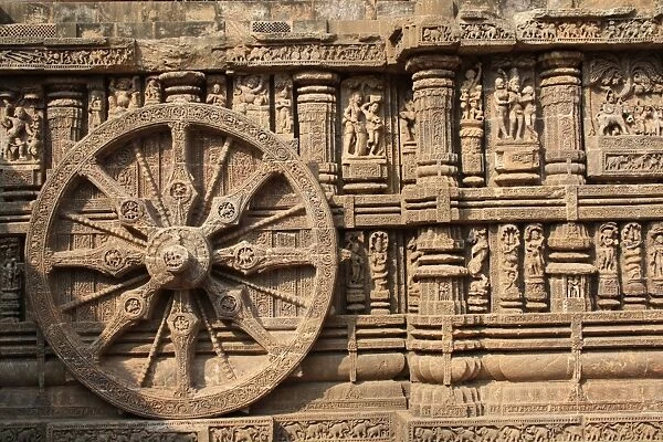 Wheel of Konark Sun Temple