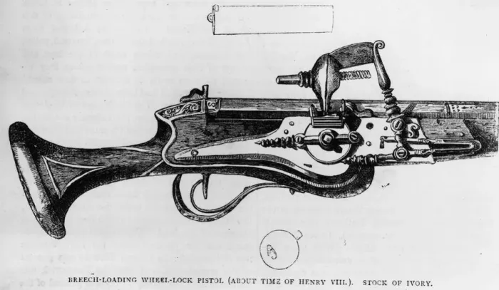 Framed Print : Wheel Lock Pistol Framed Print : Wheel Lock Pistol
