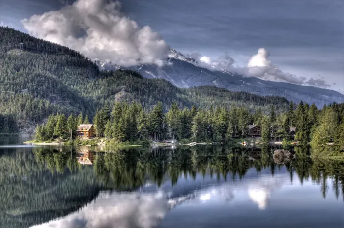 Framed Print : Whistler Morning