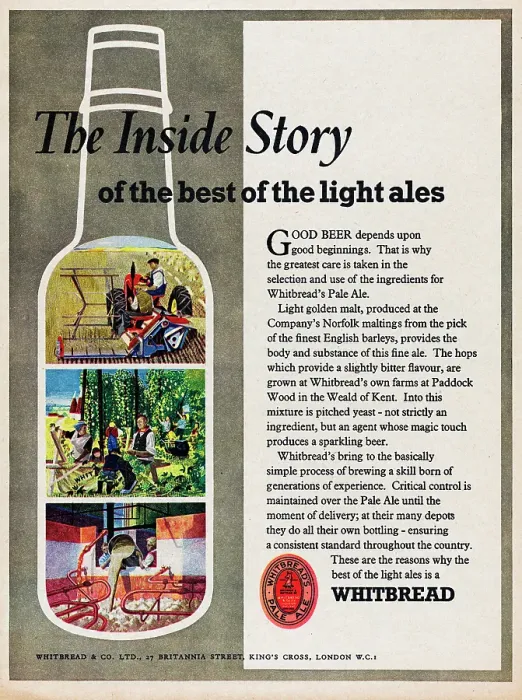 Framed Print : Whitbread Pale Ale Framed Print : Whitbread Pale Ale