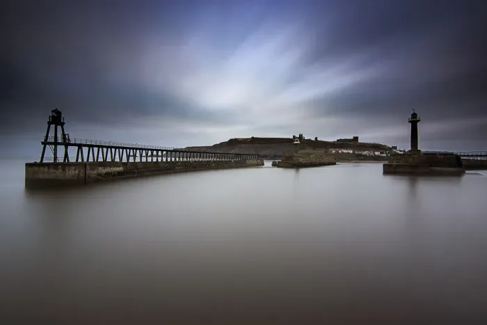 Framed Print : Whitby Harbour Entrance Framed Print : Whitby Harbour Entrance