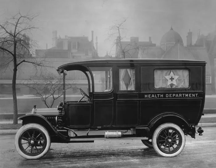 Framed Print : White Ambulance Framed Print : White Ambulance