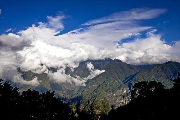 White clouds of Bhutan