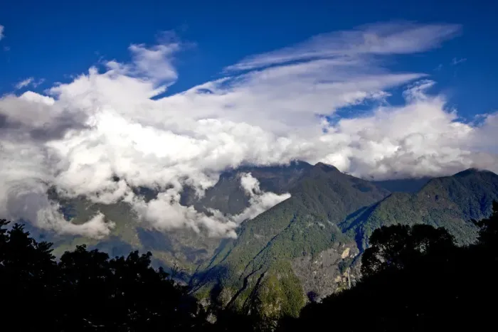 Framed Print : White clouds of Bhutan Framed Print : White clouds of Bhutan