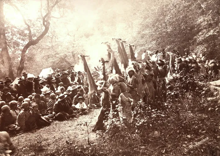 Framed Print : White Deer Skin Dance, Hupa, Humboldt County, California, 1896 Framed Print : White Deer Skin Dance, Hupa, Humboldt County, California, 1896