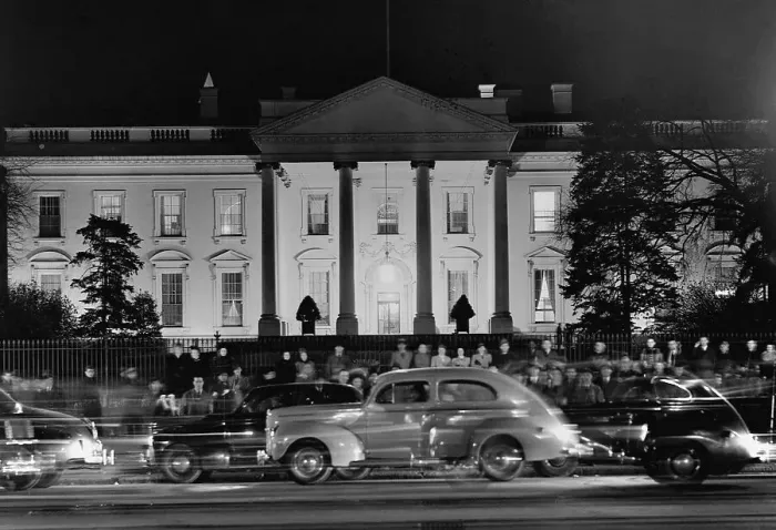 Framed Print : White House After Attack On Pearl Harbor Framed Print : White House After Attack On Pearl Harbor