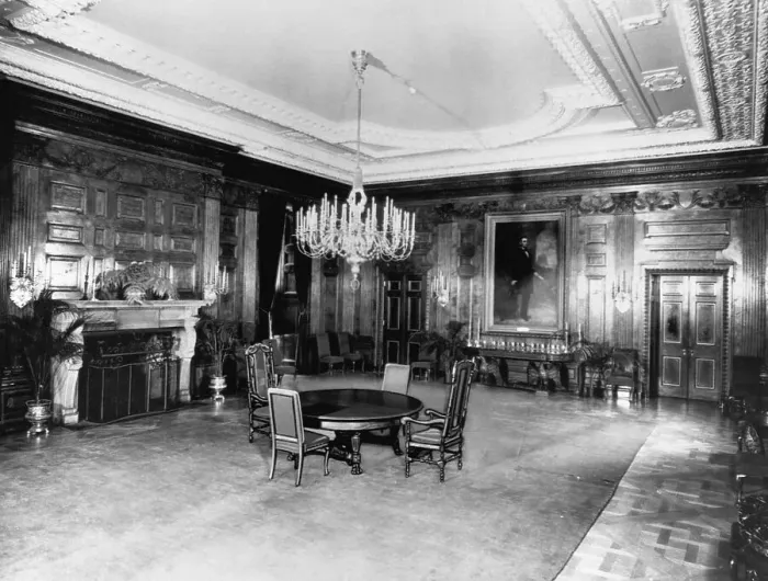 Framed Print : White House Dining Room Framed Print : White House Dining Room