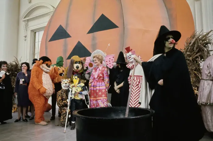 Framed Print : White House Halloween Party 1971 Framed Print : White House Halloween Party 1971