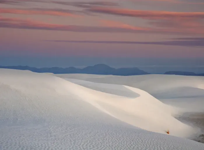 Framed Print : White Sands National Monument scenic