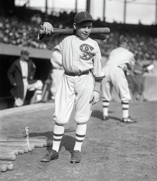 Framed Print : White Sox Bat Boy at World Series Framed Print : White Sox Bat Boy at World Series