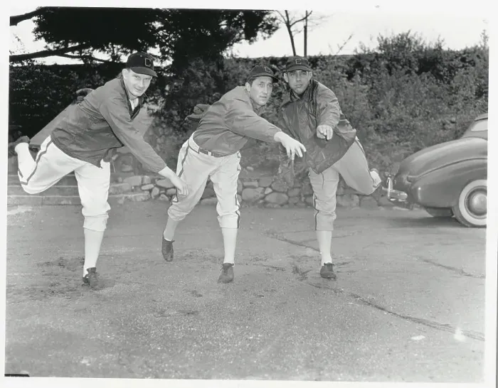 Framed Print : White Sox Pitchers Warming Up