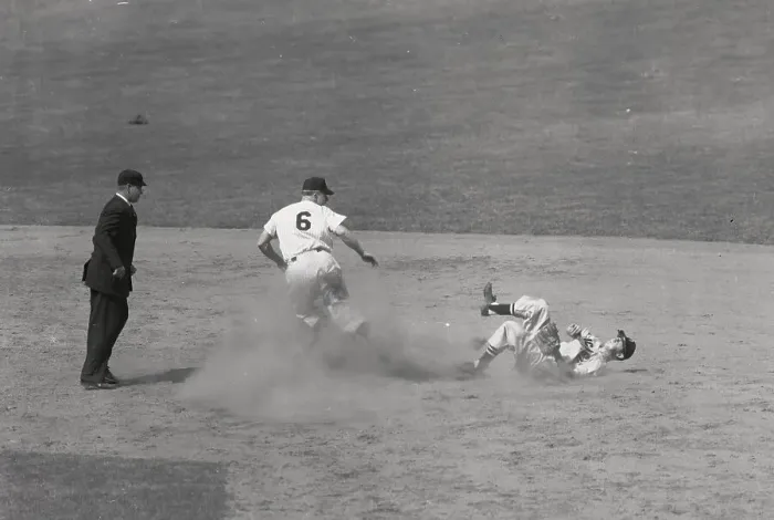 Framed Print : White Sox Player Lying on Field After Rough Play Framed Print : White Sox Player Lying on Field After Rough Play