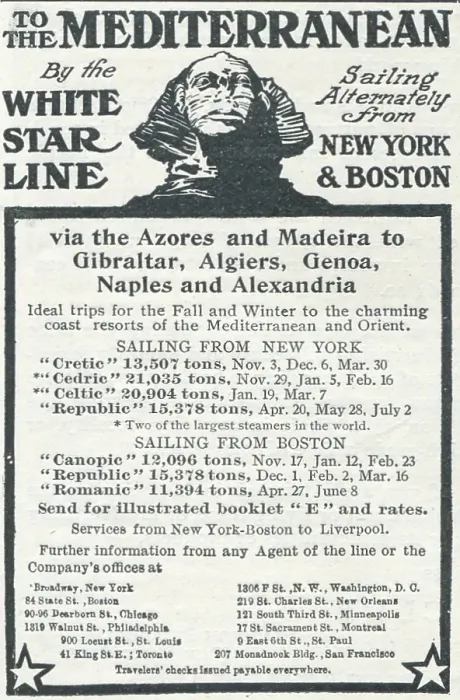 Framed Print : White Star Line Framed Print : White Star Line