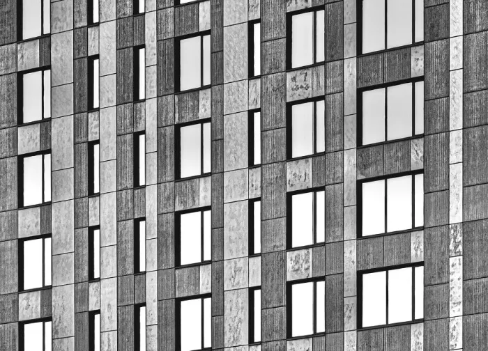 Framed Print : White Windows