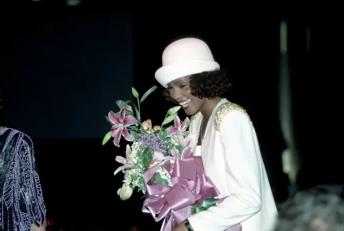 Framed Print : Whitney Houston At An Event Framed Print : Whitney Houston At An Event
