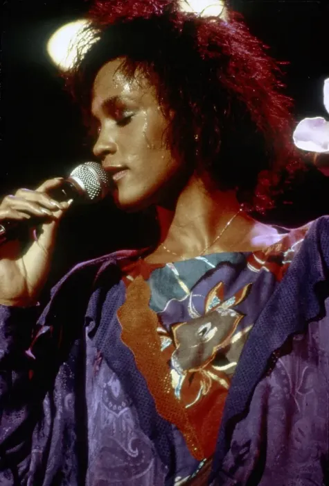 Framed Print : Whitney Houston Performing Framed Print : Whitney Houston Performing