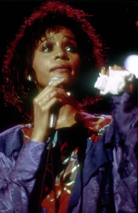 Framed Print : Whitney Houston Performing Framed Print : Whitney Houston Performing