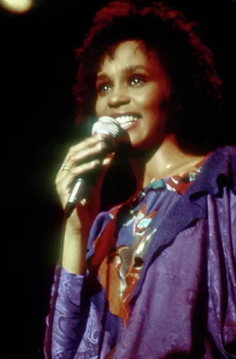 Framed Print : Whitney Houston Performing Framed Print : Whitney Houston Performing