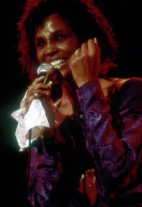 Framed Print : Whitney Houston Performing Framed Print : Whitney Houston Performing