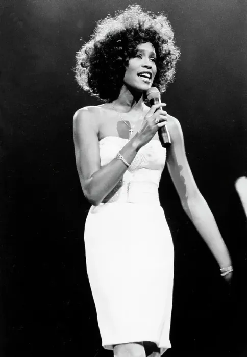 Framed Print : Whitney Houston Performing Framed Print : Whitney Houston Performing