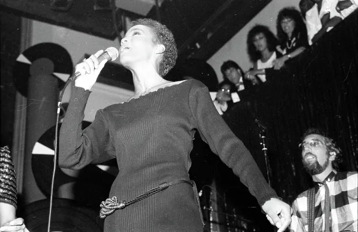 Framed Print : Whitney Houston Performing In NY Framed Print : Whitney Houston Performing In NY