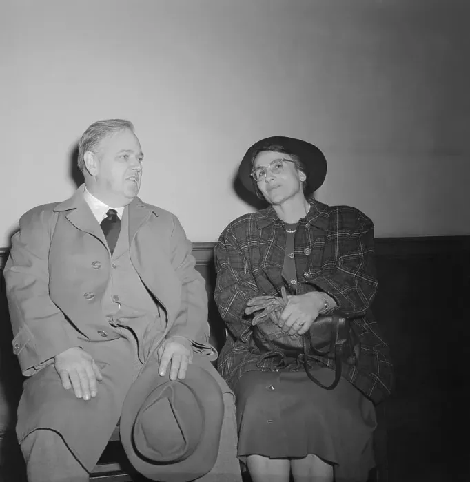 Framed Print : Whittaker Chambers with his Wife Framed Print : Whittaker Chambers with his Wife