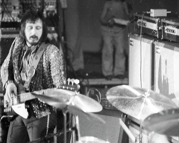 Framed Print : The Who Bassist Performing Framed Print : The Who Bassist Performing