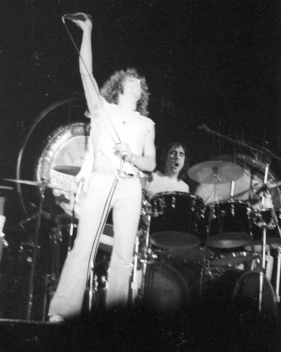 Framed Print : The Who Performing Framed Print : The Who Performing