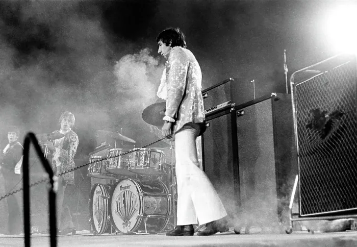 Framed Print : The Who Performing In Flint, MI Framed Print : The Who Performing In Flint, MI