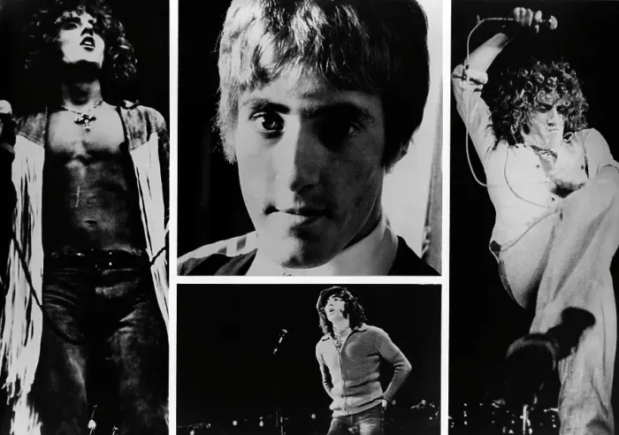 Framed Print : The Who Singer Collage Framed Print : The Who Singer Collage