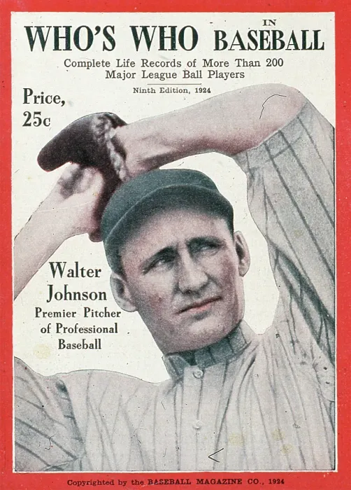 Framed Print : Who's Who In Baseball Cover Framed Print : Who's Who In Baseball Cover